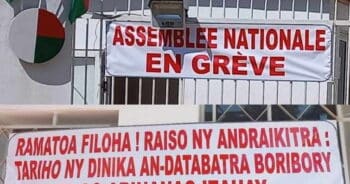 Image à la une de Assemblée Nationale : le personnel en grève