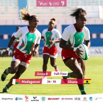 Image à la une de Rugby à 7 – Les ladies terminent cinquième à la qualification des J.O 2024