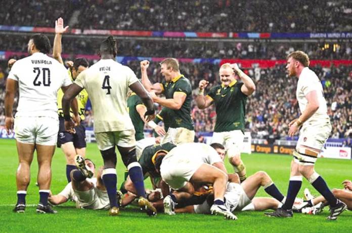 Image à la une de Coupe du monde de rugby : Au bout du suspens, l’Afrique du Sud retrouve la Nouvelle-Zélande en finale
