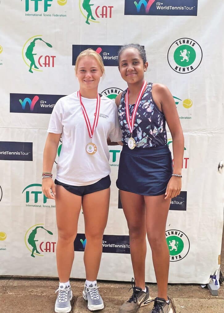 Image à la une de ITF JUNIOR J60 – Harena et Macy Denney s’imposent au Kenya