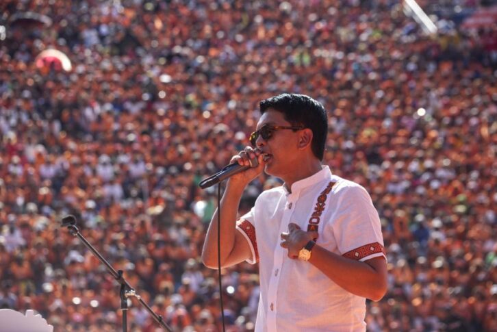 Image à la une de Madagascar : Andry Rajoelina a été investi président