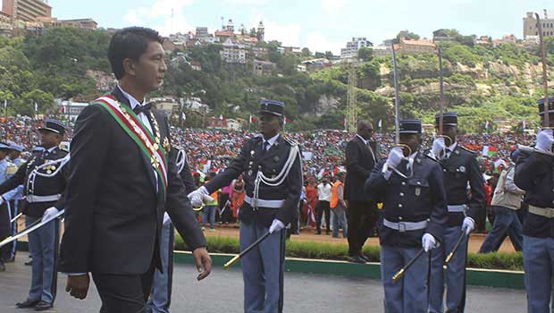 Image à la une de Couronnement d’Andry Rajoelina : Une cérémonie d’investiture de sept jours se déroule sous haute sécurité.