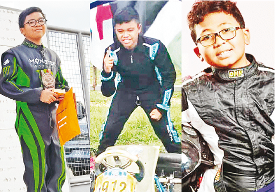 Image à la une de KARTING  – Trois jeunes pilotes disputent l’African Karting Cup