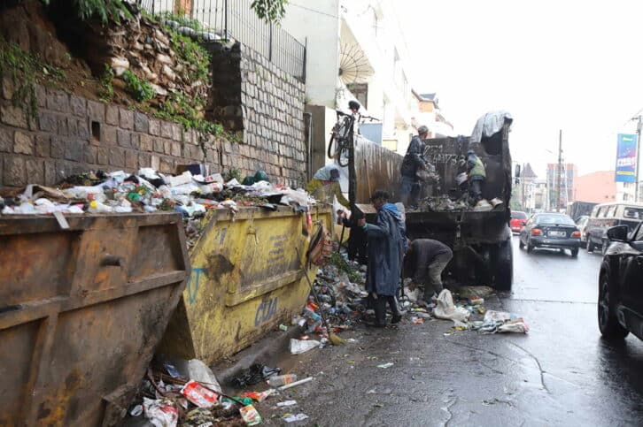 Image à la une de ASSAINISSEMENT –  Mobilisation pour  le ramassage des ordures