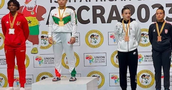 Image à la une de Judo : Laura Aina Razafy Rasoanaivo remporte l’or