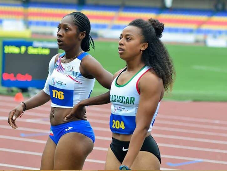 Image à la une de ATHLÉTISME – JEUX AFRICAINS – Claudine termine à la sixième place du 200m