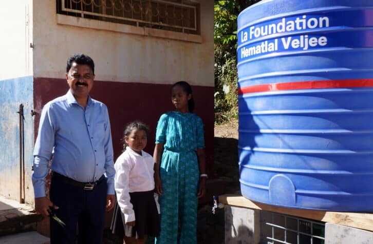 Image à la une de BIEN-ÊTRE SCOLAIRE – Un réservoir d’eau   installé à Ambatobe.