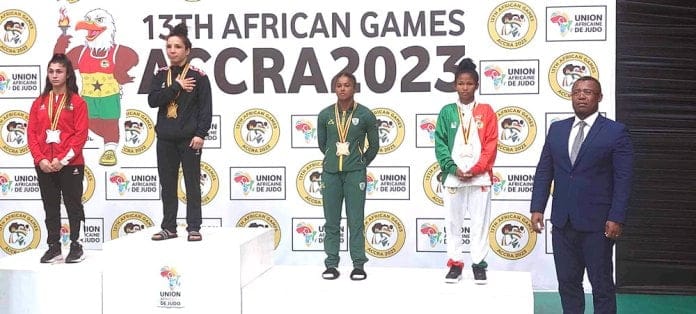 Image à la une de 13es Jeux africains – Judo : Natacha Razafindrakalo remporte le bronze des -48 kg