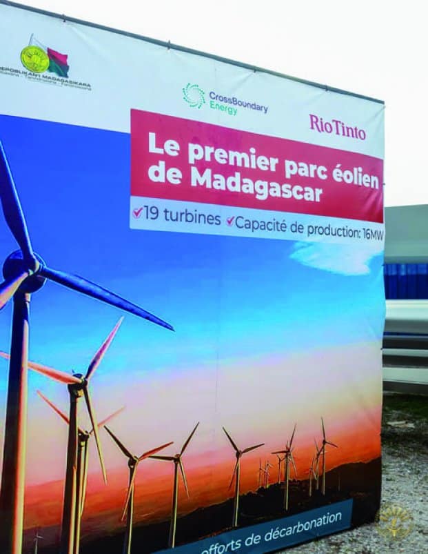 Image à la une de Energie renouvelable – Le premier parc éolien de Madagascar opérationnel début 2025