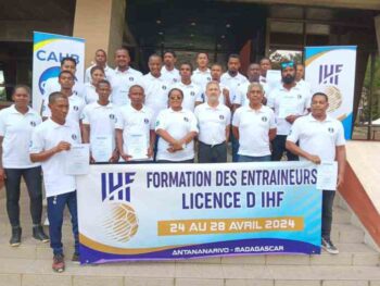 Image à la une de Hand-ball – IHF : 15 entraîneurs obtiennent leur licence D