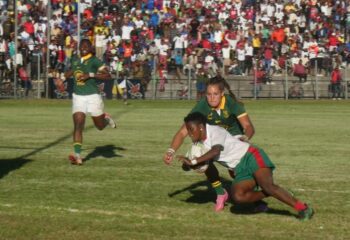 Image à la une de Rugby – CAN 2024 : Les Ladies Makis laminées par les Boks Sud-africaines