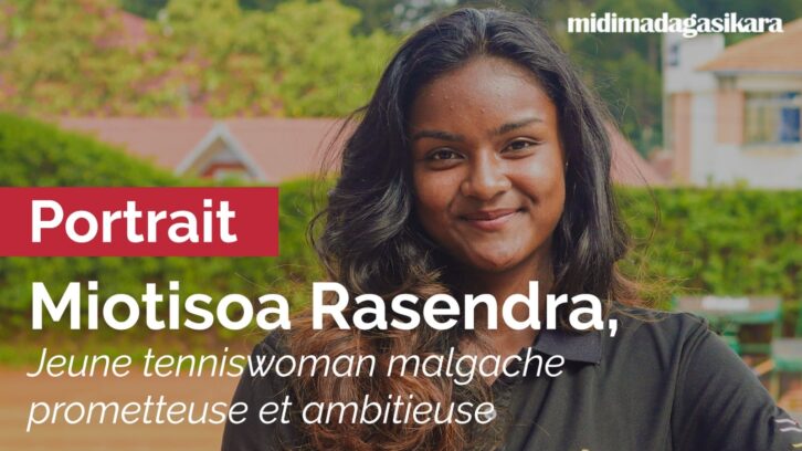 Image à la une de Portrait : Miotisoa Rasendra, jeune tenniswoman malgache prometteuse et talentueuse