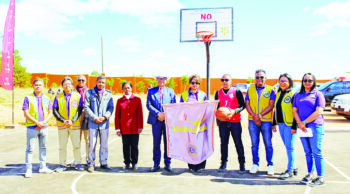 Image à la une de 15 ANS DU LIONS CLUB ILOHASINA – Un terrain de basket pour le lycée Andriamborona